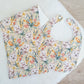 Wombat Baby Bib and Burp Cloth Gift Set, Baby Shower Gift, Newborn Gift