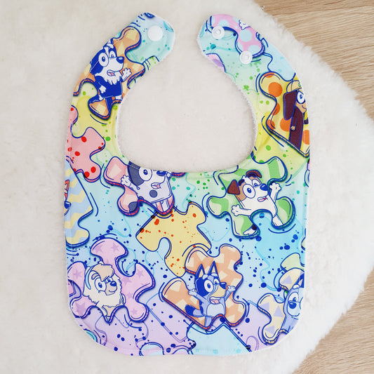 Bib, Handmade Baby Bib, Feeding Bib, Cotton / Bamboo, Ultra Absorbent