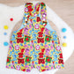 BLUES CLUES print Overalls, Baby Overalls, Short Leg Romper, Size 1