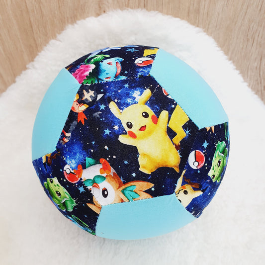 Balloon Ball Cover - Balloon Balls - Handmade Fabric Balloon Cover - POKEMON print