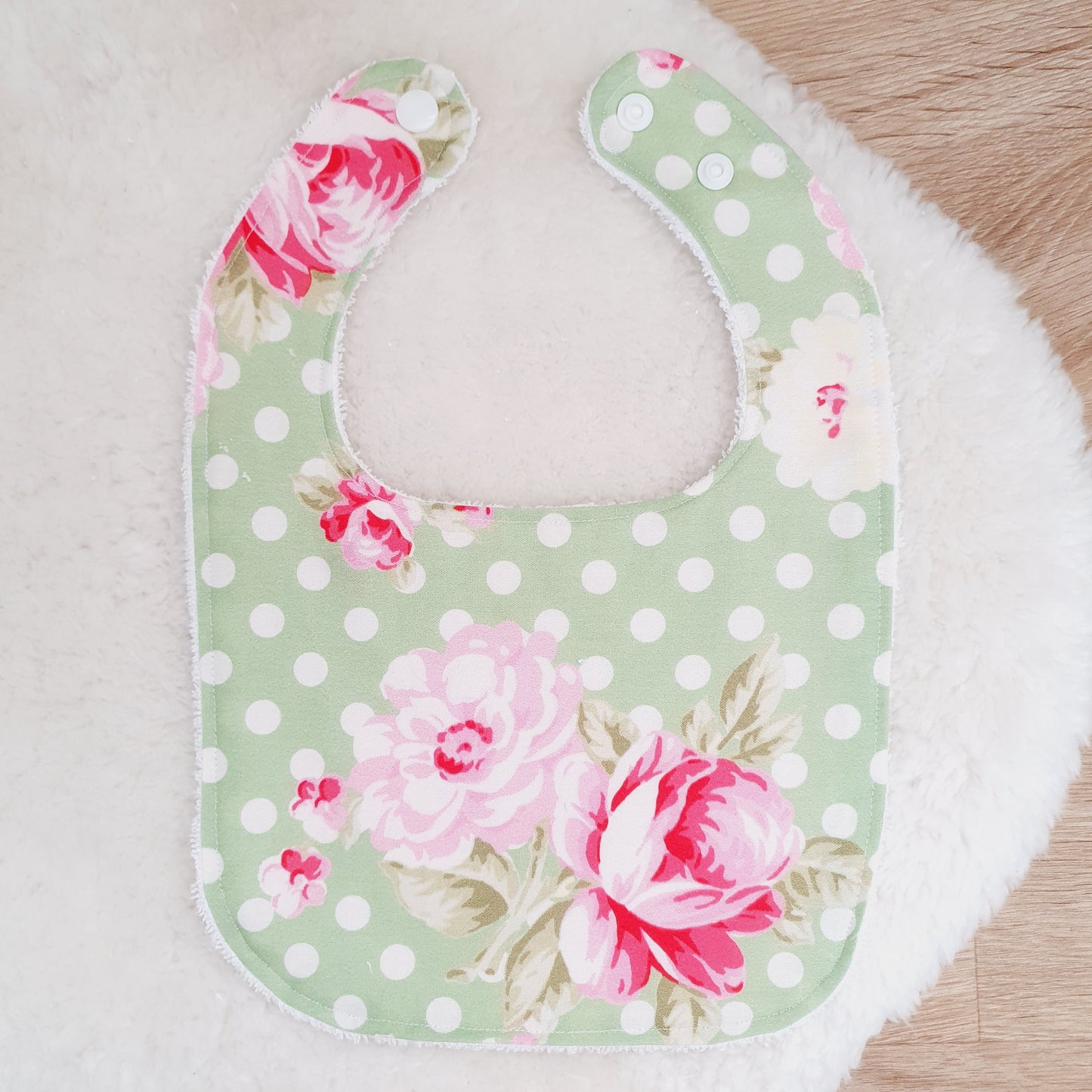 Bib, Handmade Baby Bib, Feeding Bib, Cotton / Bamboo, Ultra Absorbent