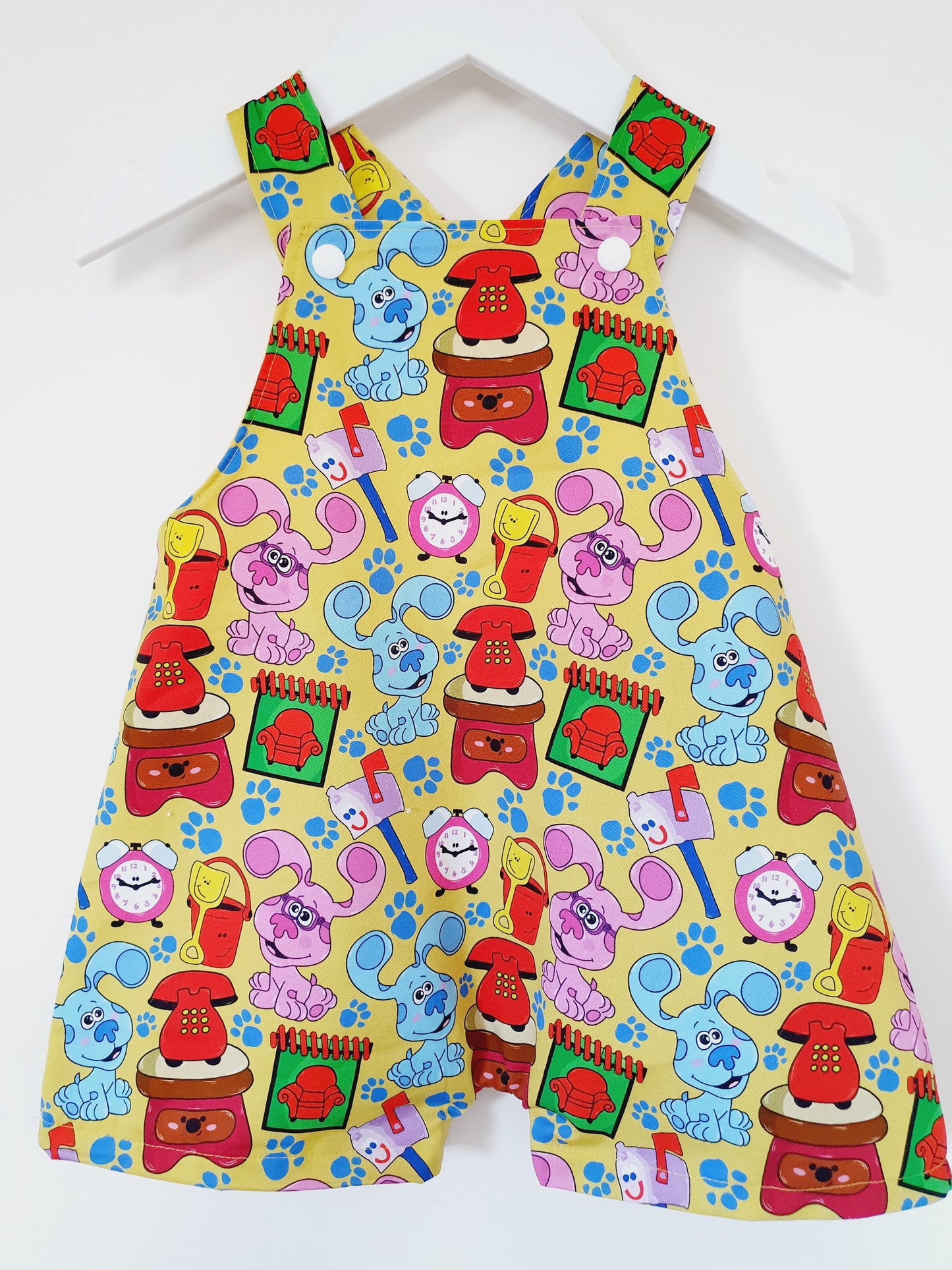 Baby / Toddler Overalls, Short Leg Romper, Size 1