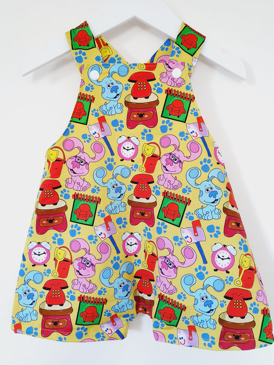 Baby / Toddler Overalls, Short Leg Romper, Size 1