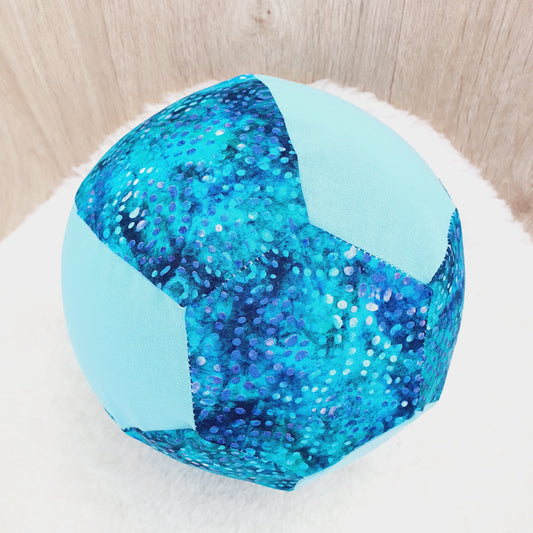 Balloon Ball Cover - Balloon Balls - Handmade Fabric Balloon Cover - TEAL/AQUA