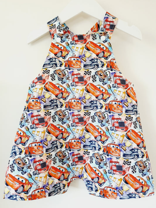 Overalls, Baby / Toddler Overalls, Short Leg Romper, Size 2