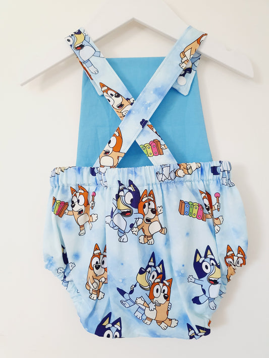 DOGS print Baby Romper, Size 0