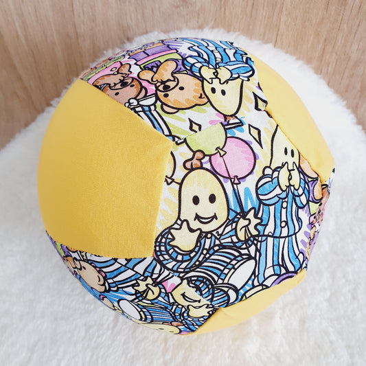 Balloon Ball Cover - Balloon Balls -  Handmade Fabric Balloon Cover - BANANAS