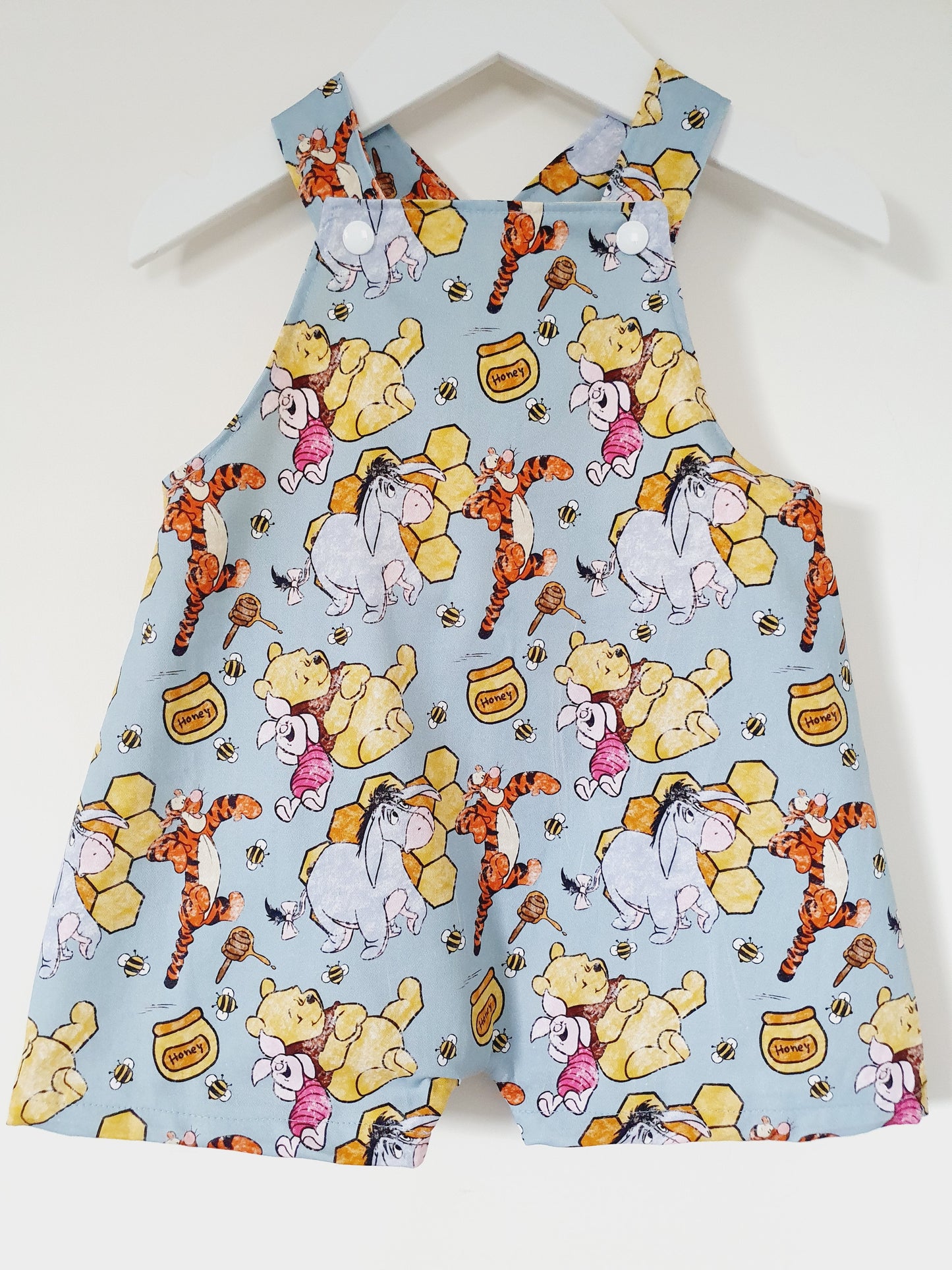 Baby / Toddler Overalls, Short Leg Romper, Size 1
