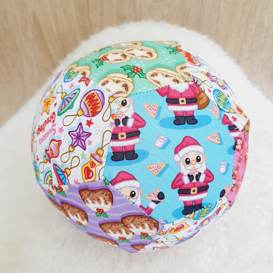 Balloon Ball Cover - Balloon Balls -  Handmade Fabric Balloon Cover - CHRISTMAS