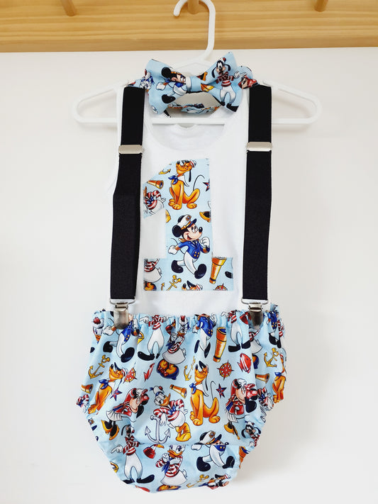 Boys 1st Birthday Outfit, Size 1