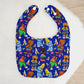 BANANAS print Bib, Handmade Baby Bib, Feeding Bib