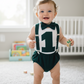 Dark Green Boys Cake Smash Outfit Size 0