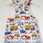 Baby / Toddler Overalls, Short Leg Romper, Size 1