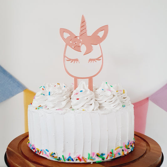 UNICORN Cake Topper