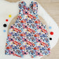 CARS print Overalls, Baby Overalls, Short Leg Romper, Size 1