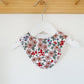 Bandana Dribble Bib, Handmade Baby Bib, Cotton / Bamboo, Ultra Absorbent