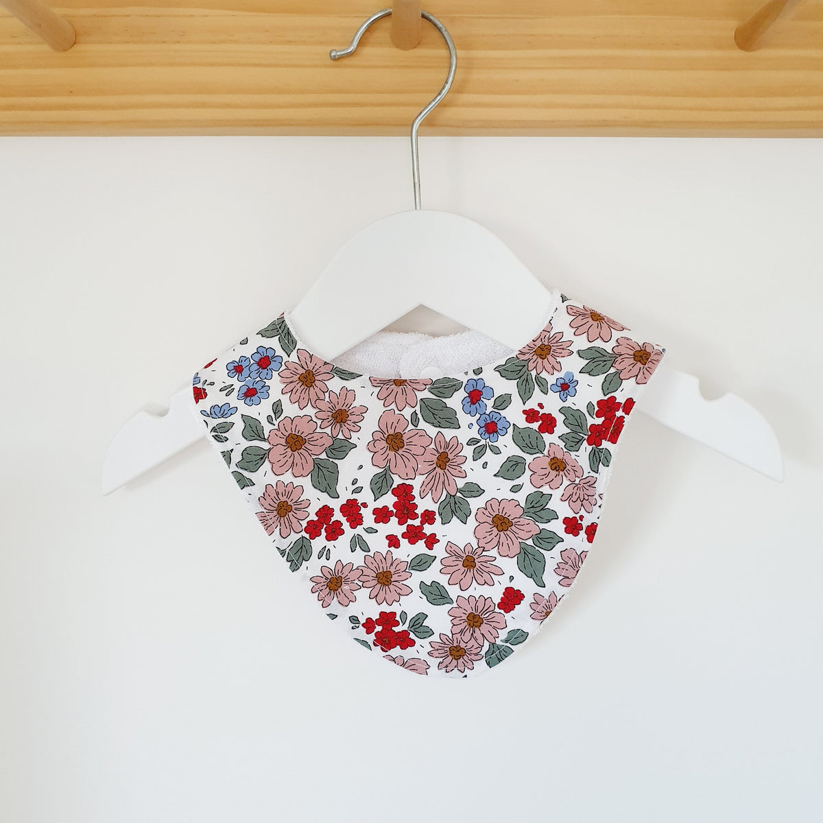 Bandana Dribble Bib, Handmade Baby Bib, Cotton / Bamboo, Ultra Absorbent