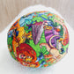 Balloon Ball Cover - Balloon Balls -  Handmade Fabric Balloon Cover - LION print