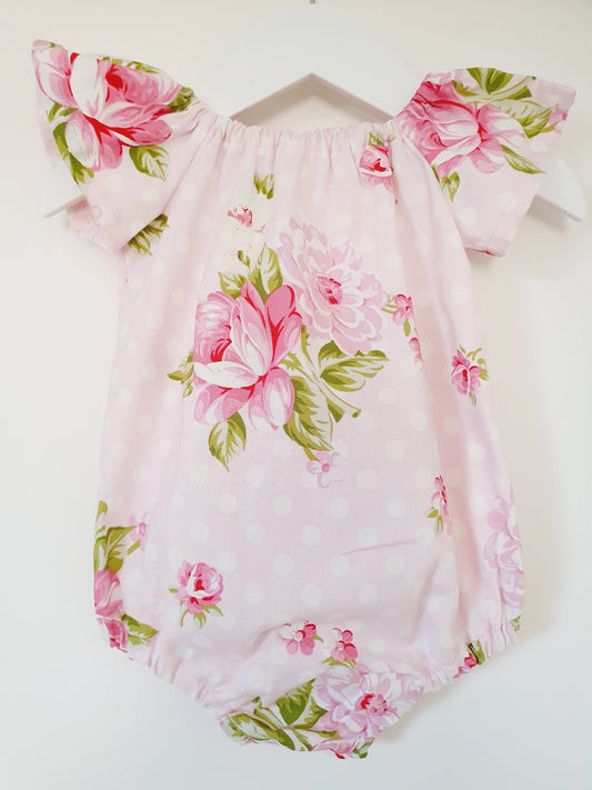 Baby Girl Playsuit, Size 0