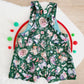 CHRISTMAS AUSSIE ANIMALS Overalls, Baby / Toddler Overalls, Short Leg Romper, Size 2