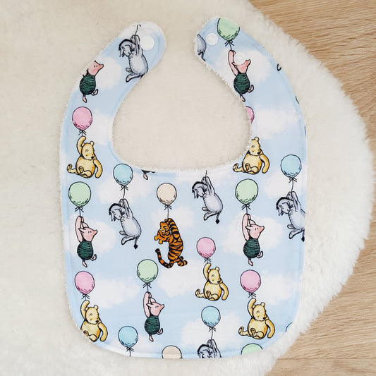 Bib, Handmade Baby Bib, Feeding Bib, Cotton / Bamboo, Ultra Absorbent