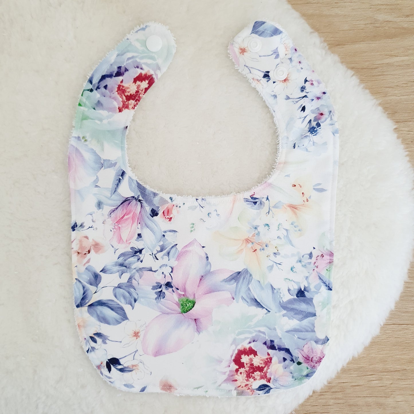 Bib, Handmade Baby Bib, Feeding Bib, Cotton / Bamboo, Ultra Absorbent