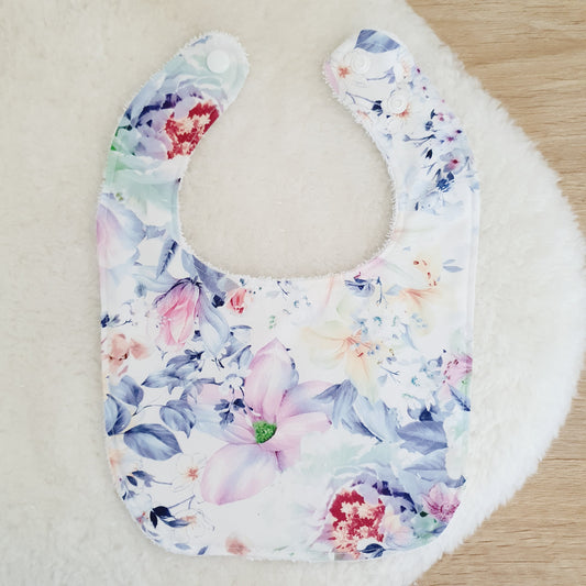 Bib, Handmade Baby Bib, Feeding Bib, Cotton / Bamboo, Ultra Absorbent