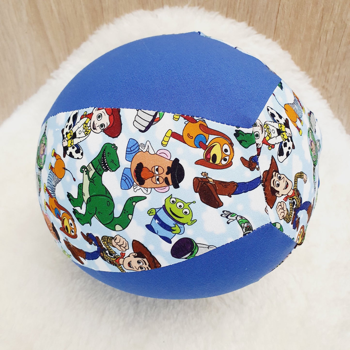 Balloon Ball Cover - Balloon Balls -  Handmade Fabric Balloon Cover - TOY STORY print