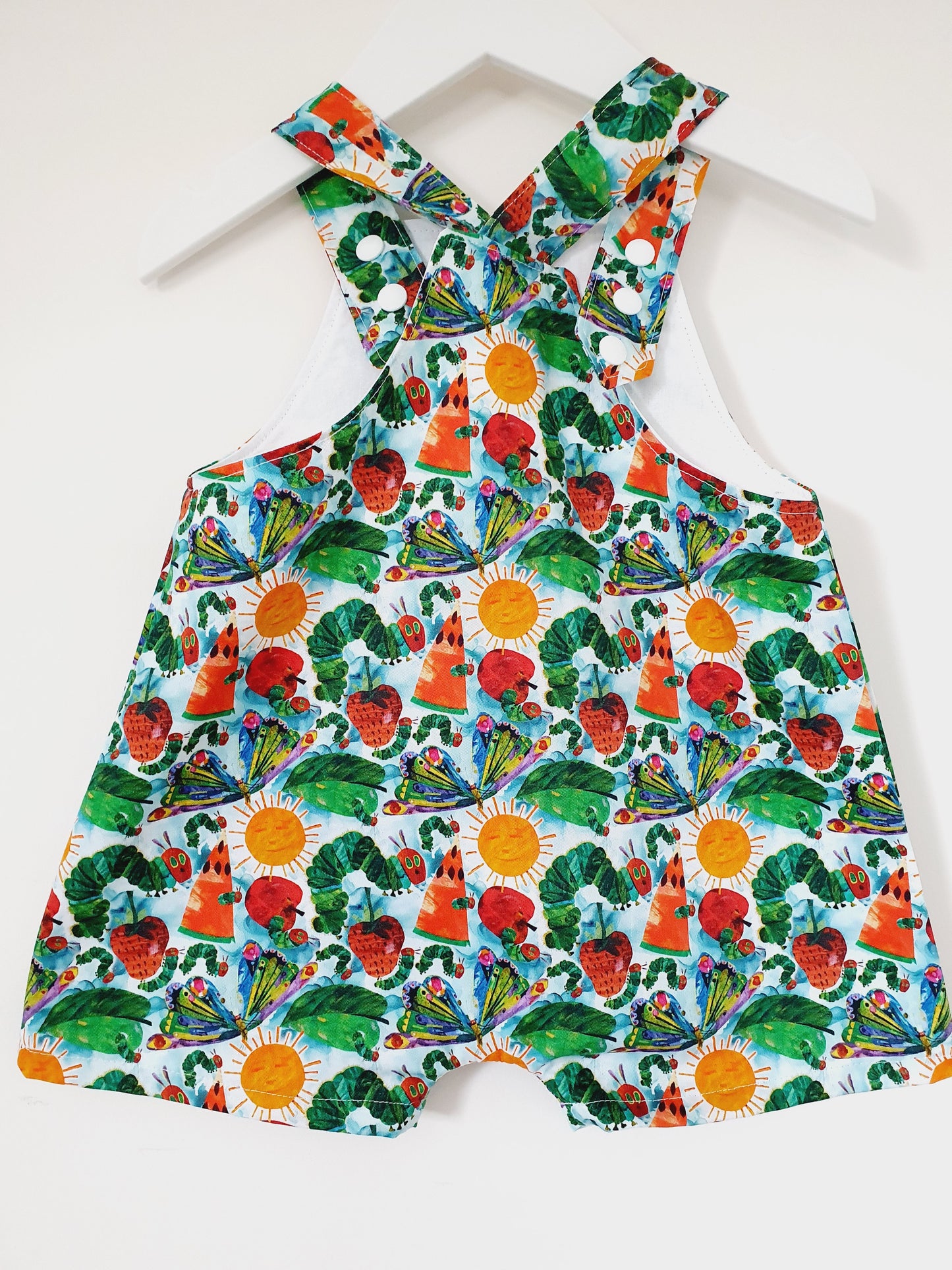 CATERPILLAR Baby / Toddler Overalls, Short Leg Romper, Size 1