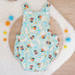 ERNIE print Baby Romper, Size 0