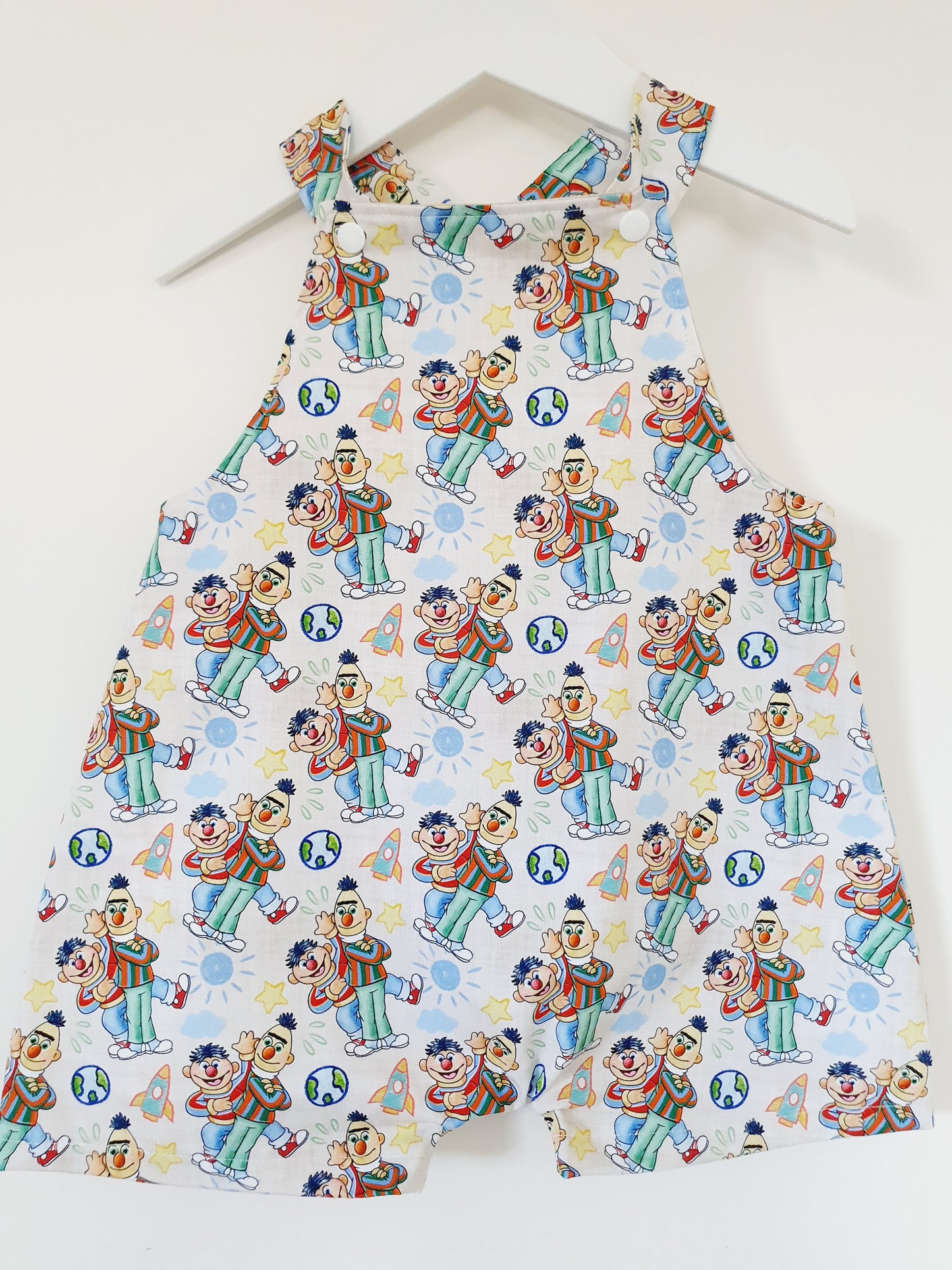 Overalls, Baby / Toddler Overalls, Short Leg Romper, Size 2