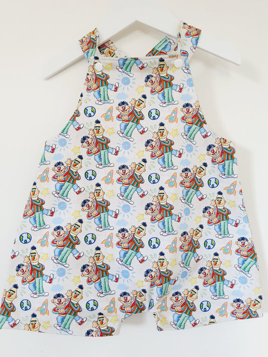 Overalls, Baby / Toddler Overalls, Short Leg Romper, Size 2