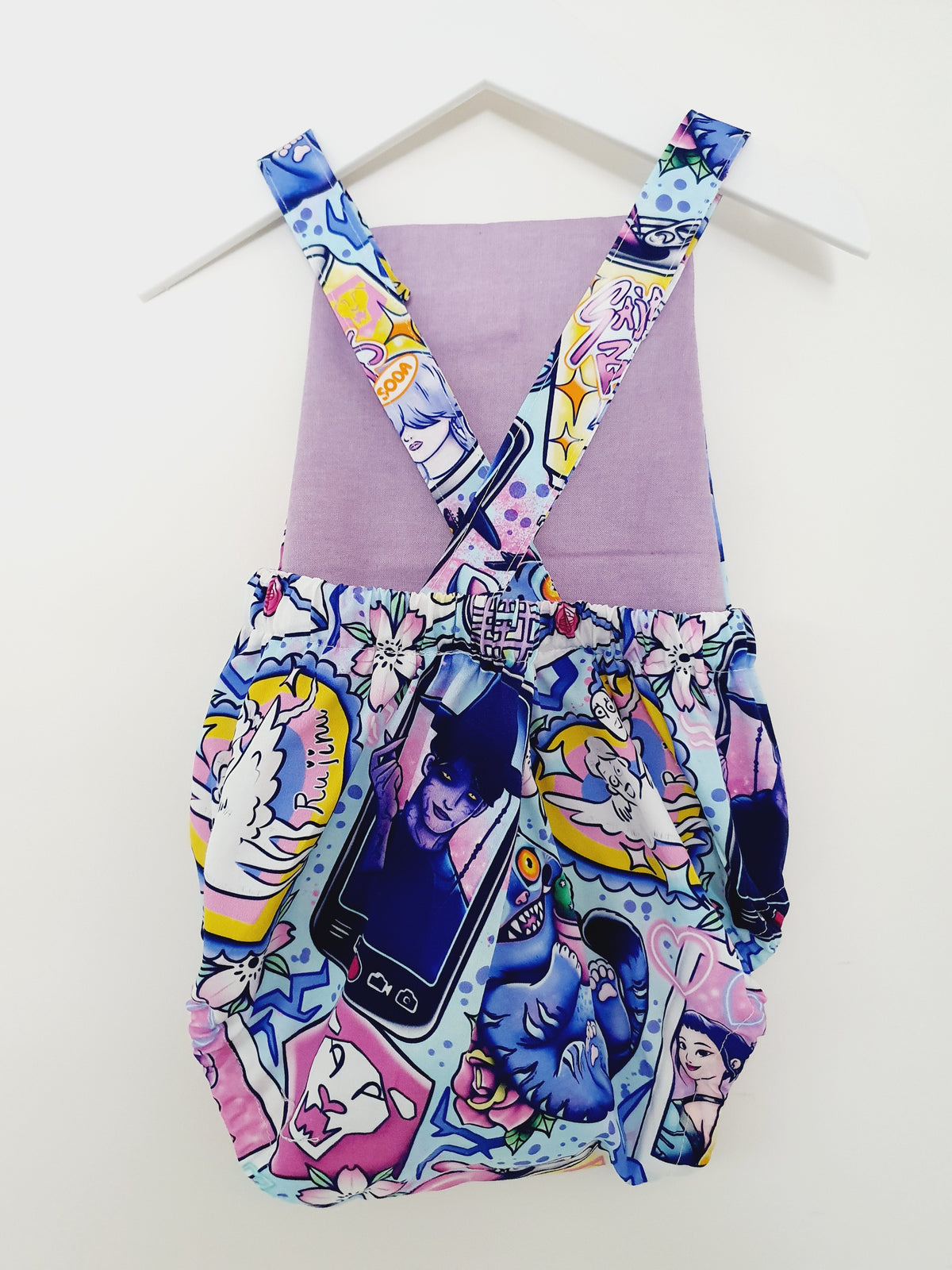 KPOP print Baby / Toddler Handmade Romper, Size 1