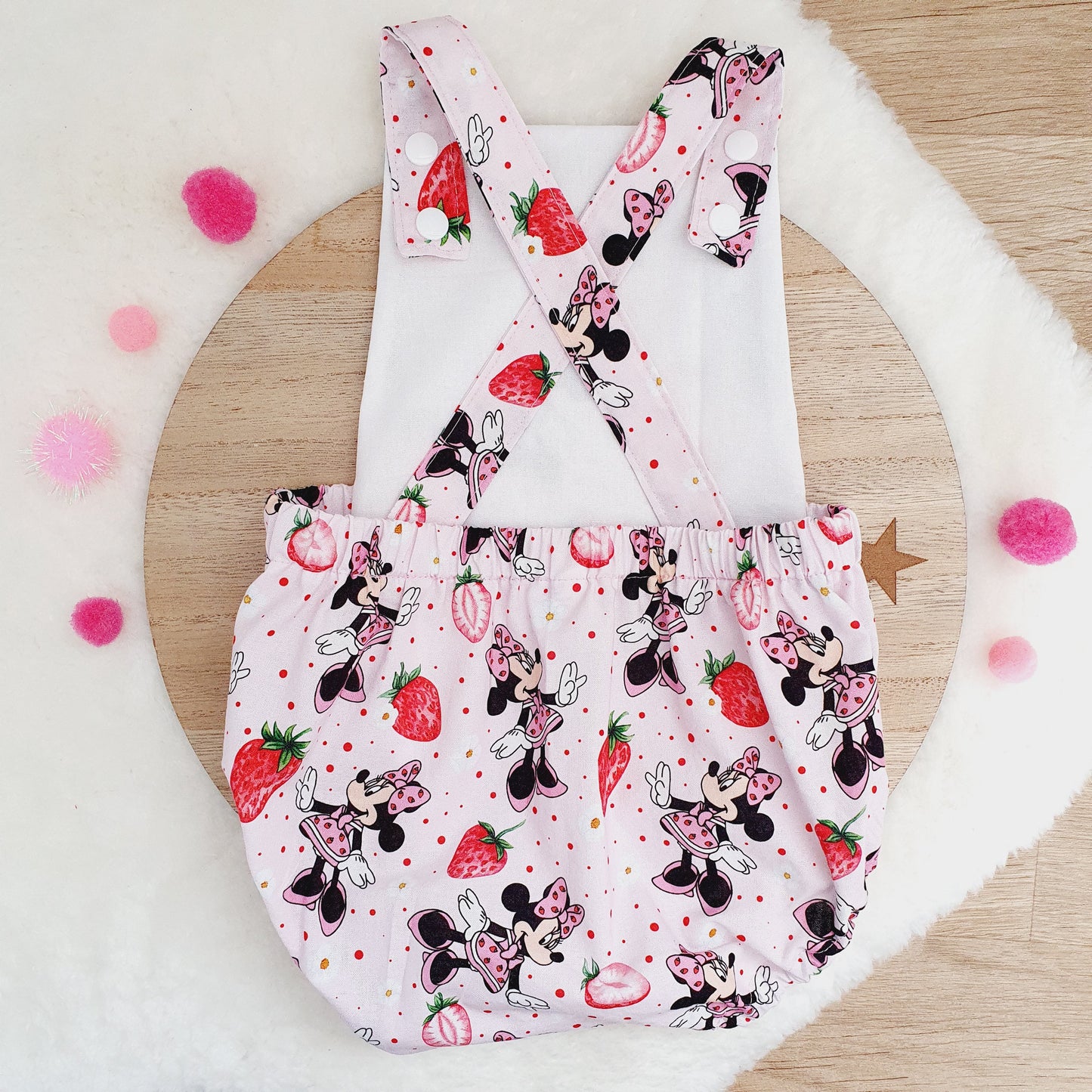 MOUSE print Baby Romper, Size 0