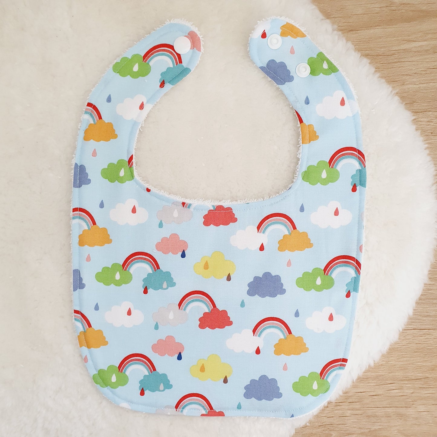 Bib, Handmade Baby Bib, Feeding Bib, Cotton / Bamboo, Ultra Absorbent