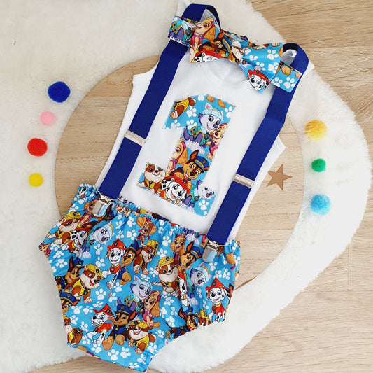 Boys 1st Birthday Outfit, Size 1