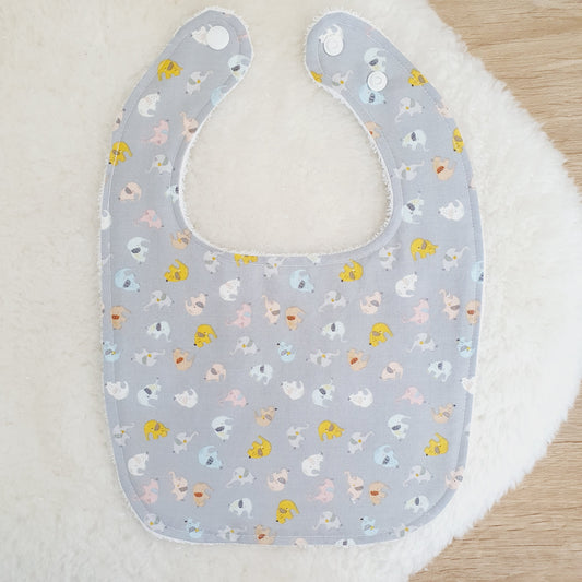 Bib, Handmade Baby Bib, Feeding Bib, Cotton / Bamboo, Ultra Absorbent