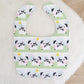 Bib, Handmade Baby Bib, Feeding Bib, Cotton / Bamboo, Ultra Absorbent