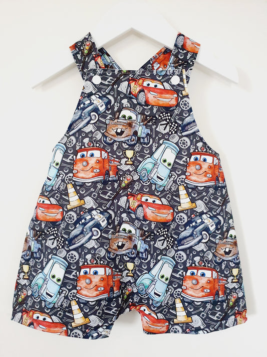 Baby / Toddler Overalls, Short Leg Romper, Size 1