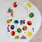 Bib, Handmade Baby Bib, Feeding Bib, Cotton / Bamboo, Ultra Absorbent