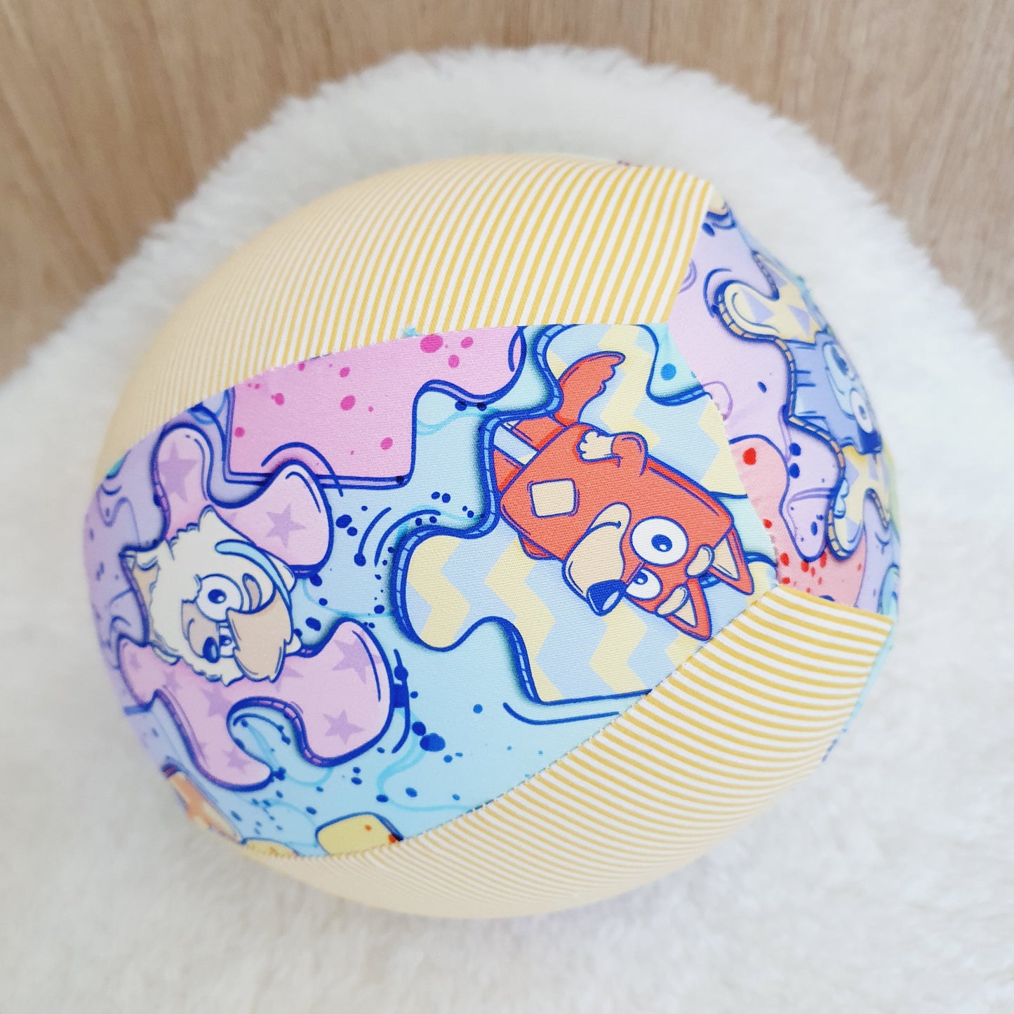 Balloon Ball Cover - Balloon Balls - Handmade Fabric Balloon Cover