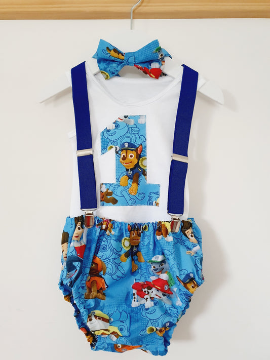Boys 1st Birthday Outfit, Size 1