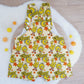 BIG BIRD print Overalls, Baby Overalls, Short Leg Romper, Size 1