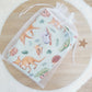 Australian Animals Baby Bib and Burp Cloth Gift Set, Baby Shower Gift, Newborn Gift