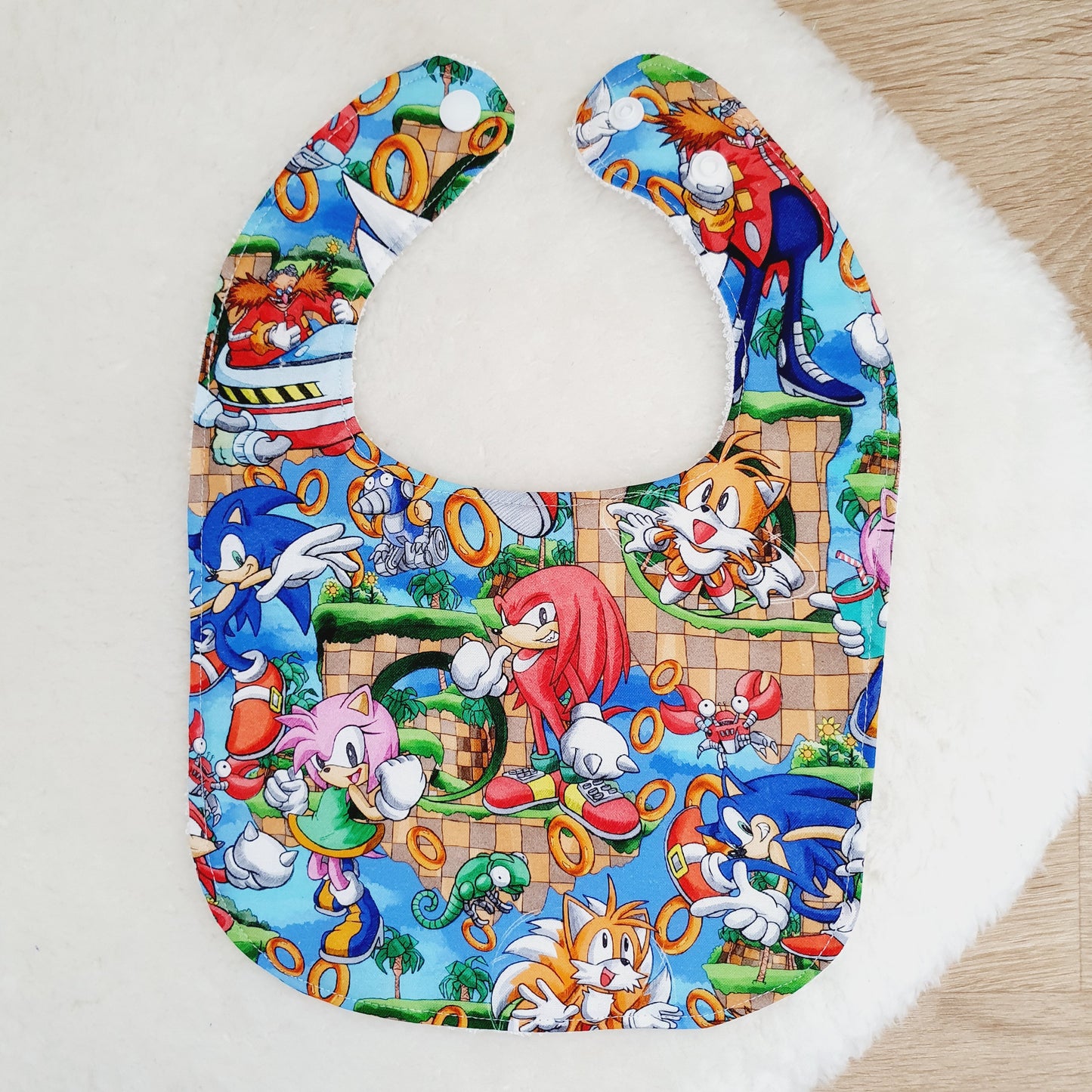 Bib, Handmade Baby Bib, Feeding Bib, Cotton / Bamboo, Ultra Absorbent