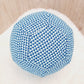 Balloon Ball Cover - Balloon Balls - Handmade Fabric Balloon Cover - BLUE TRIANGLES
