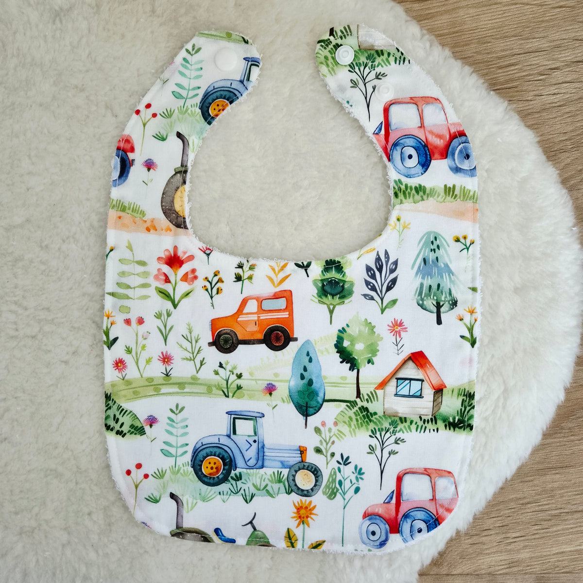 Bib, Handmade Baby Bib, Feeding Bib, Cotton / Bamboo, Ultra Absorbent