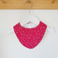 Bandana Dribble Bib, Handmade Baby Bib, Cotton / Bamboo, Ultra Absorbent