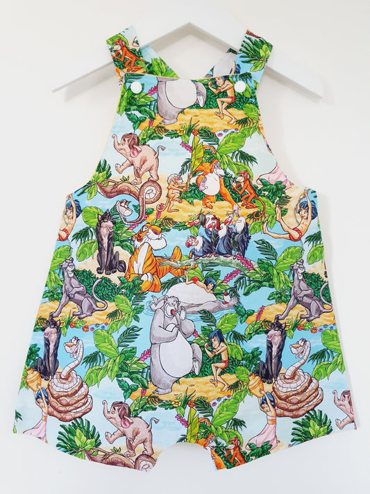 Overalls, Baby / Toddler Overalls, Short Leg Romper, Size 2