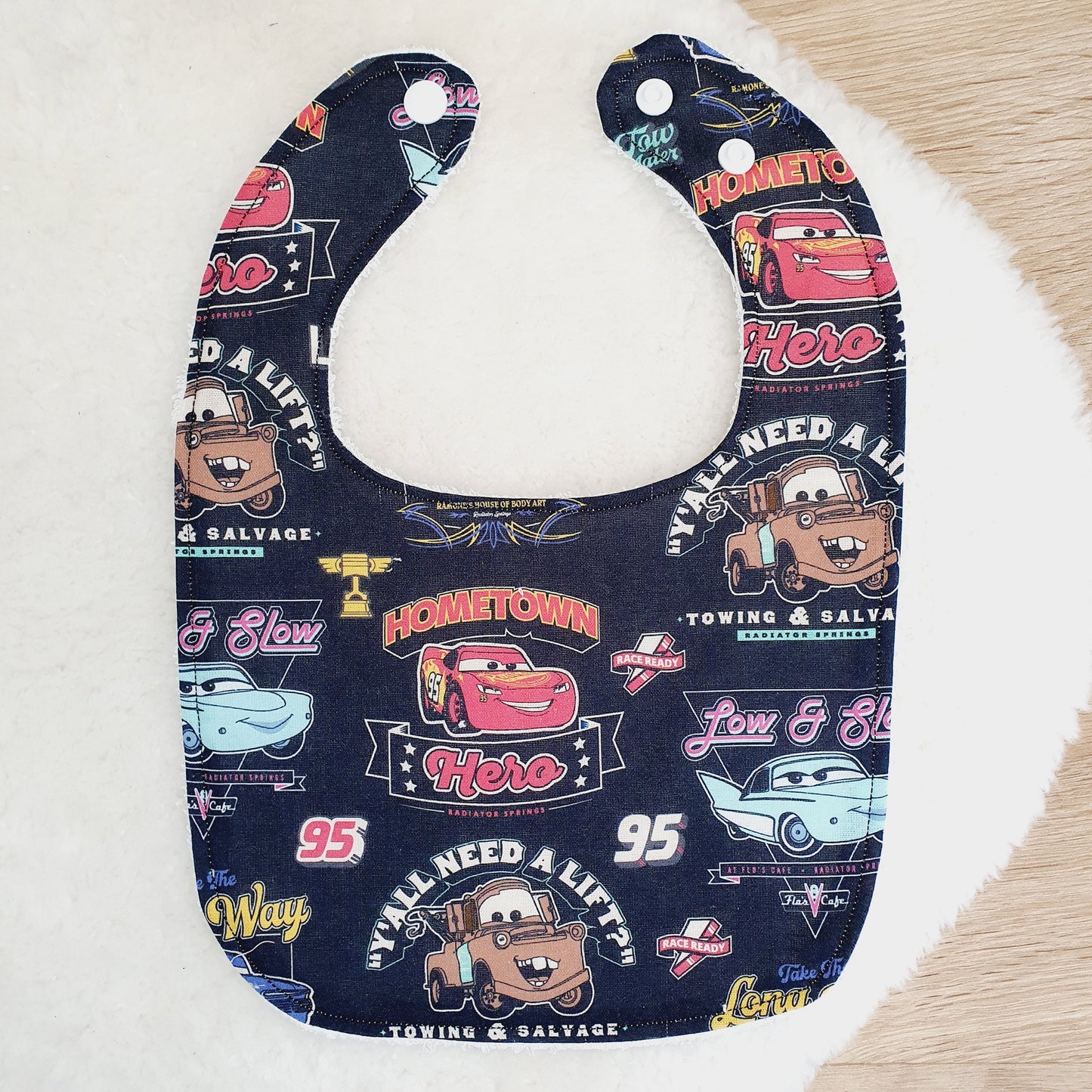 Bib, Handmade Baby Bib, Feeding Bib, Cotton / Bamboo, Ultra Absorbent